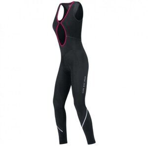 Gore Power Lady Thermo Bibtights+ Sz XS Black Seat Insert Bike Wear Activewear